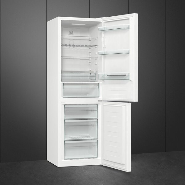 Smeg Frigorifero Combinato Capacit 300 Litri Classe energetica E Raffreddamento No Frost colore Bianco - RC18WDNE