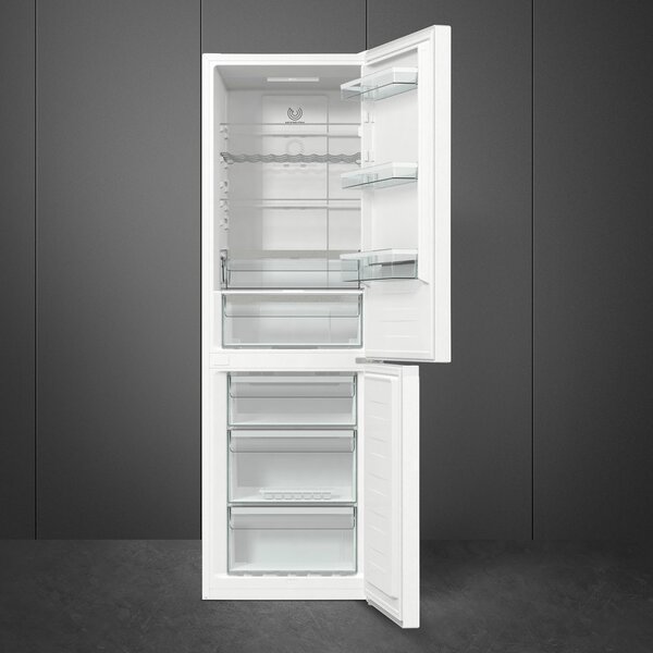 Smeg Frigorifero Combinato Capacit 300 Litri Classe energetica E Raffreddamento No Frost colore Bianco - RC18WDNE