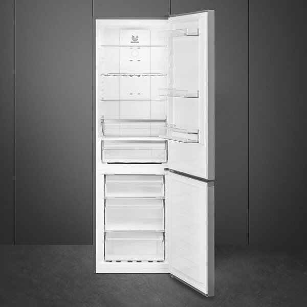 Smeg Frigorifero Combinato Capacit 300 Litri Classe energetica E Raffreddamento No Frost colore Inox - RC18XDNE