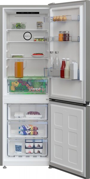 Beko Frigorifero Combinato Capacit 301 Litri Classe energetica D Raffreddamento No Frost colore Metal Grey - B5RCNA345HG2 bPRO500