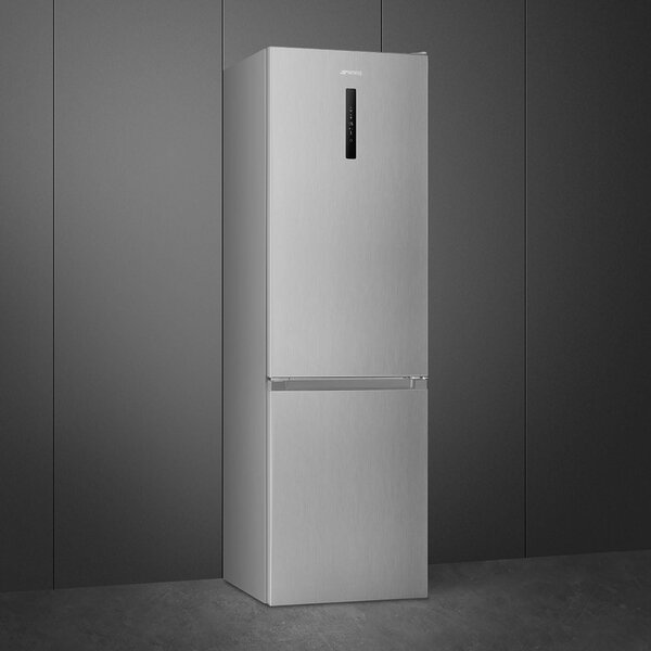 Smeg Frigorifero Combinato Capacit 300 Litri Classe energetica E Raffreddamento No Frost colore Inox - RC18XDNE