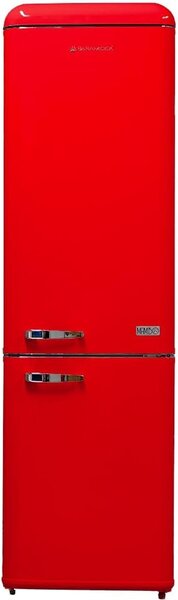 PYRAMIDEA Frigorifero Combinato Capacit 300 Litri Classe energetica E Raffreddamento Statico colore Rosso - MAMBO309R Mambo