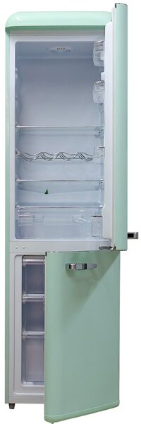 PYRAMIDEA Frigorifero Combinato Capacit 300 Litri Classe Energetica E Raffreddamento Statico colore Verde Chiaro - MAMBO309G