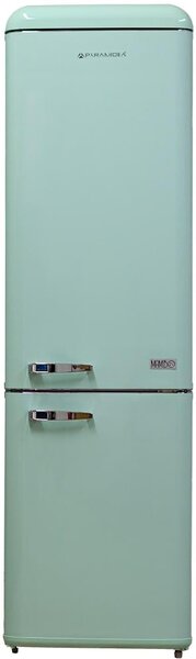 PYRAMIDEA Frigorifero Combinato Capacit 300 Litri Classe Energetica E Raffreddamento Statico colore Verde Chiaro - MAMBO309G