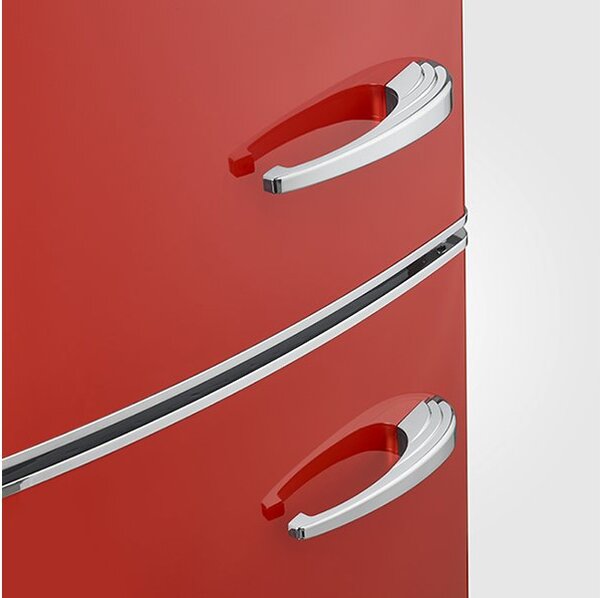 Severin Frigorifero Combinato Capacit 315 litri Classe E Raffreddamento No Frost colore Rosso - RKG8887