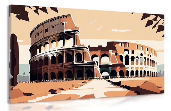 Quadro su tela – Colosseo a Roma