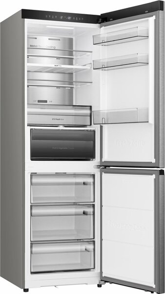Hisense Frigorifero Combinato Capacit 330 Litri Classe energetica C Raffreddamento No Frost colore Acciaio Inox - RB3K330SAIC