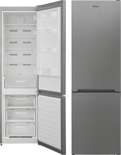Ngm Frigorifero Combinato Capacit 327 Litri Litri Classe energetica E Raffreddamento No Frost colore Inox - FR400 EX