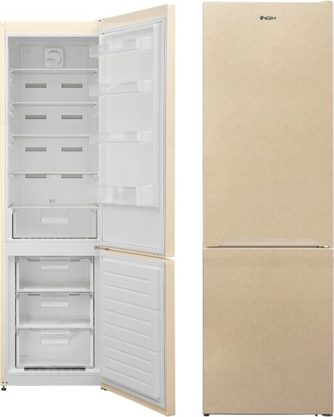 Ngm Frigorifero Combinato Capacit 327 Litri Litri Classe energetica E Raffreddamento No Frost colore Beige - FR400 ESA