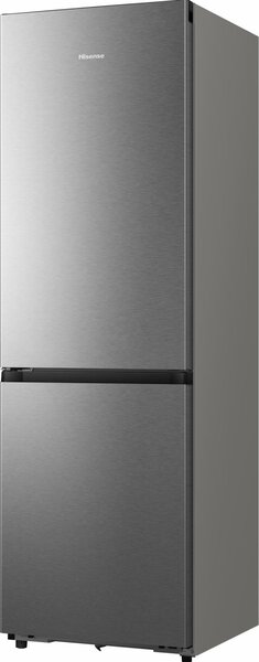 Hisense Frigorifero Combinato Capacit 330 Litri Classe energetica C Raffreddamento No Frost colore Acciaio Inox - RB3K330SAIC