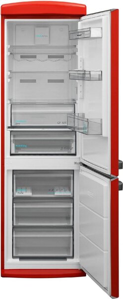 Sharp Frigorifero Combinato Capacit 331 Litri Classe energetica D Raffreddamento No Frost colore Rosso - SJ-NRA11RMXRD