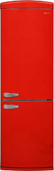 Sharp Frigorifero Combinato Capacit 331 Litri Classe energetica D Raffreddamento No Frost colore Rosso - SJ-NRA11RMXRD