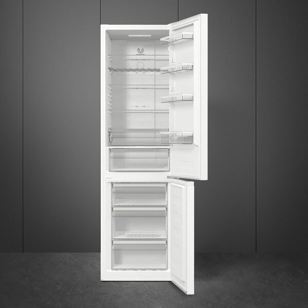 Smeg Frigorifero Combinato Capacit 331 Litri Classe energetica E Raffreddamento Total No Frost colore Bianco - RC20WDNE