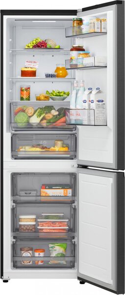 Lg Frigorifero Combinato Capacit 333 Litri Classe D Raffreddamento No Frost colore Matte Black - GBBSJ10DEP NatureFresh