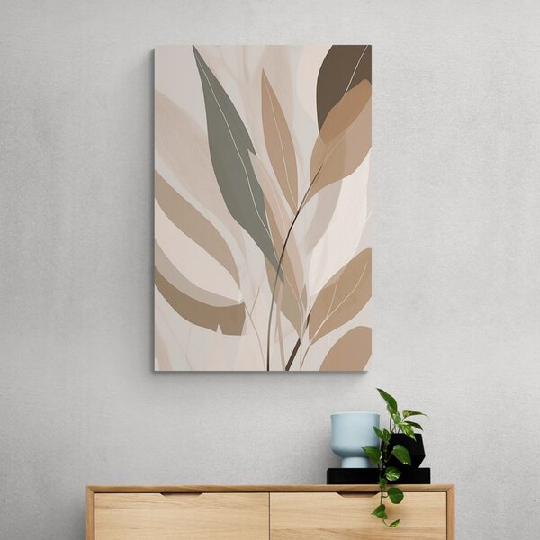 Quadro su tela – Forme botaniche astratte No2