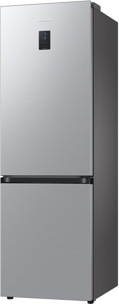 Samsung Frigorifero Combinato Capacit 344 Litri Classe energetica D Raffreddamento No Frost EcoFlex AI colore Silver Inox - RB34C672DSA/EF