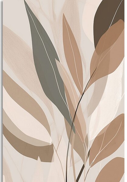 Quadro su tela – Forme botaniche astratte No2