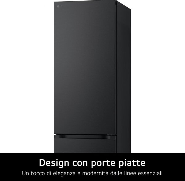 Lg Frigorifero Combinato Capacit 344 Litri Classe energetica E Raffreddamento No Frost colore Nero - GBV3100EEP.AEPQEUR