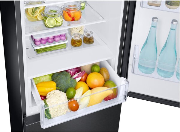 Samsung Frigorifero Combinato Capacit 344 Litri Classe energetica E Raffreddamento No Frost colore Antracite - RB33B612EBN
