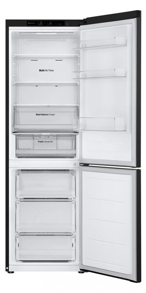 Lg Frigorifero Combinato Capacit 344 Litri Classe energetica E Raffreddamento No Frost colore Nero - GBV3100EEP.AEPQEUR