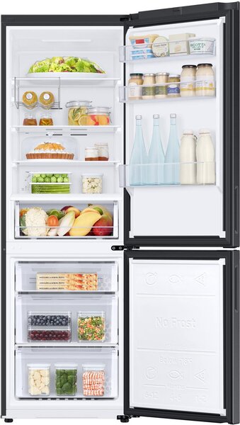 Samsung Frigorifero Combinato Capacit 344 Litri Classe energetica E Raffreddamento No Frost colore Antracite - RB33B612EBN