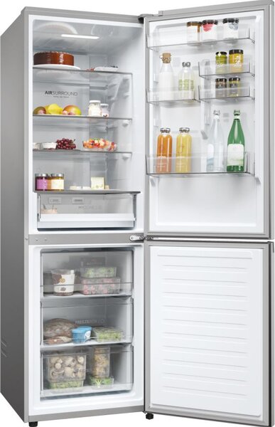 Haier Frigorifero Combinato Capacit 352 Litri Classe energetica D Raffreddamento No Frost colore Inox - HDPW3618DNPK 2D 60 Serie 3