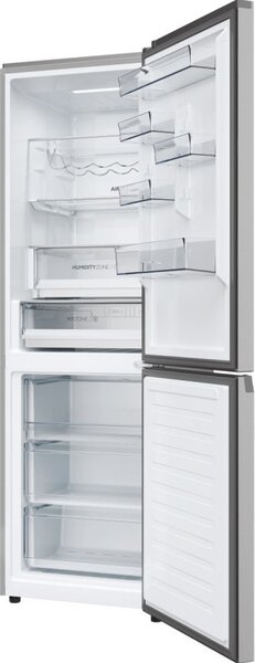 Haier Frigorifero Combinato Capacit 352 Litri Classe energetica C Raffreddamento No Frost colore Dark Inox - HDPW5618CNPD