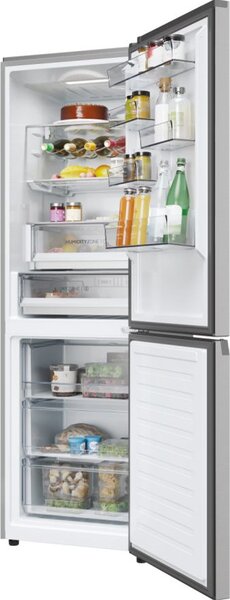 Haier Frigorifero Combinato Capacit 352 Litri Classe energetica C Raffreddamento No Frost colore Dark Inox - HDPW5618CNPD