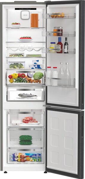 Hotpoint Ariston Frigorifero Combinato Capacit 355 Litri Classe energetica C Raffreddamento No Frost colore Dark Inox - HPK 25403 XBR6E