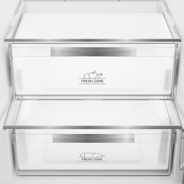 Hotpoint Ariston Frigorifero Combinato Capacit 355 Litri Classe energetica C Raffreddamento No Frost colore Dark Inox - HPK 25403 XBR6E