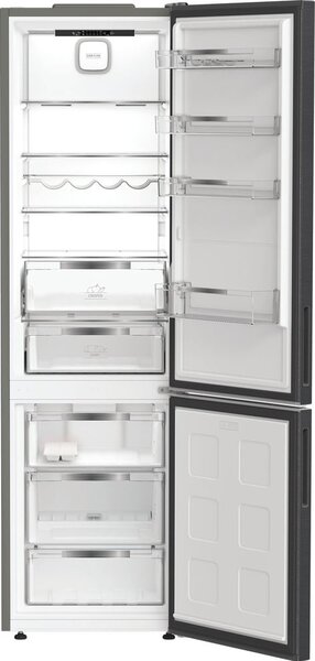 Hotpoint Ariston Frigorifero Combinato Capacit 355 Litri Classe energetica C Raffreddamento No Frost colore Dark Inox - HPK 25403 XBR6E