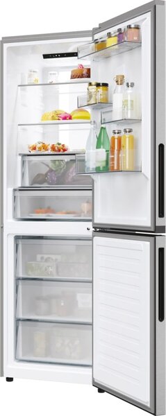 Candy Frigorifero Combinato Capacit 355 Litri Classe energetica E Raffreddamento No Frost colore Acciaio Inox - CNCQ4T618EX Fresco