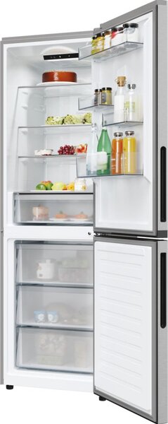 Candy Frigorifero Combinato Capacit 355 Litri Classe energetica E Raffreddamento No Frost colore Inox - CNCQ2T618EX Fresco 300