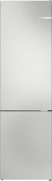 Bosch Frigorifero Combinato Capacit 363 Litri Classe energetica C Raffreddamento No Frost colore Metal Look - KGN392LCG Serie 4