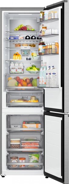 Lg Frigorifero Combinato Capacit 375 Litri Classe energetica C Raffreddamento No Frost colore Argento - GBBS727CMB.AMBQEUZ