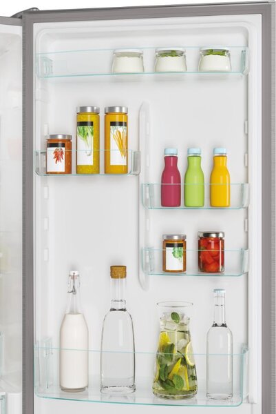 Candy Frigorifero Combinato Capacit 377 Litri Classe energetica D Raffreddamento No Frost colore Argento - CCE4T620DX