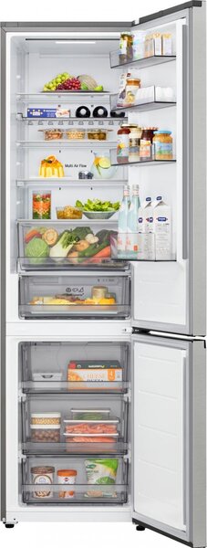 Lg Frigorifero Combinato Capacit 333 Litri Classe energetica C Raffreddamento No Frost Wi-Fi colore Prime Silver - GBBS312CPY