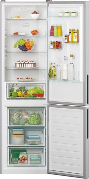 Candy Frigorifero Combinato Capacit 377 Litri Classe energetica D Raffreddamento No Frost colore Argento - CCE4T620DX