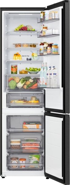 Lg Frigorifero Combinato Capacit 375 Litri Classe energetica D Raffreddamento No Frost Wi-Fi AI Inverter colore Nero Opaco - GBBSJ20DEP.AEPQEUZ