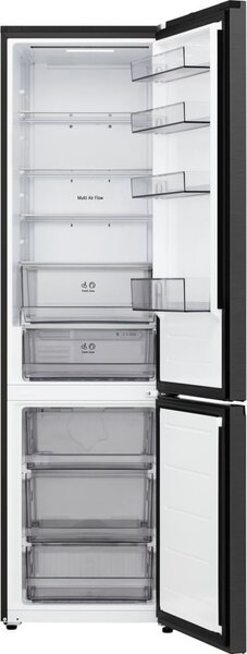 Lg Frigorifero Combinato Capacit 375 Litri Classe energetica D Raffreddamento No Frost Wi-Fi AI Inverter colore Nero Opaco - GBBSJ20DEP.AEPQEUZ
