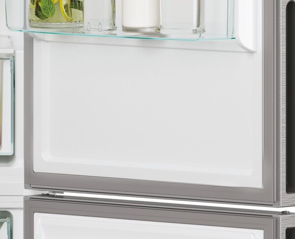 Candy Frigorifero Combinato Capacit 377 Litri Classe energetica D Raffreddamento No Frost colore Argento - CCE4T620DX