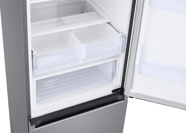 Samsung Frigorifero Combinato Capacit 387 Litri Classe B Raffreddamento No Frost con Tecnologia SpaceMax colore Inox - RB38T607BS9