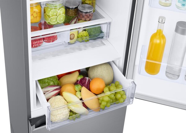 Samsung Frigorifero Combinato Capacit 387 Litri Classe B Raffreddamento No Frost con Tecnologia SpaceMax colore Inox - RB38T607BS9