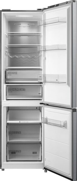 MIDEA Frigorifero Combinato Capacit 378 Litri Classe energetica A Raffreddamento No Frost colore Inox - MDRB521MGA46O