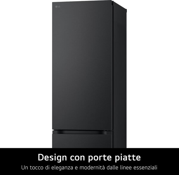 Lg Frigorifero Combinato Capacit 387 Litri Classe energetica D Raffreddamento No Frost Fresh Converter colore Nero - GBV5240DEP