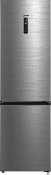 MIDEA Frigorifero Combinato Capacit 378 Litri Classe energetica A Raffreddamento No Frost colore Inox - MDRB521MGA46O