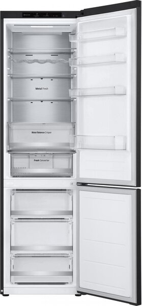Lg Frigorifero Combinato Capacit 387 Litri Classe energetica D Raffreddamento No Frost Fresh Converter colore Nero - GBV5240DEP