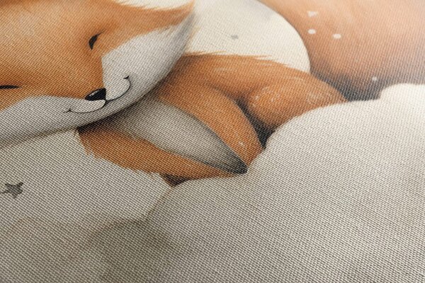 Quadro su tela – Volpe sognante