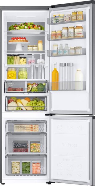Samsung Frigorifero Combinato Capacit 390 Litri Classe D Raffreddamento No Frost colore Inox - RB38C774DS