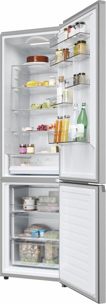 Haier Frigorifero Combinato Capacit 406 Litri Classe energetica D Raffreddamento No Frost colore Argento - HDPW3620DNPK 2D Series 3 PRO